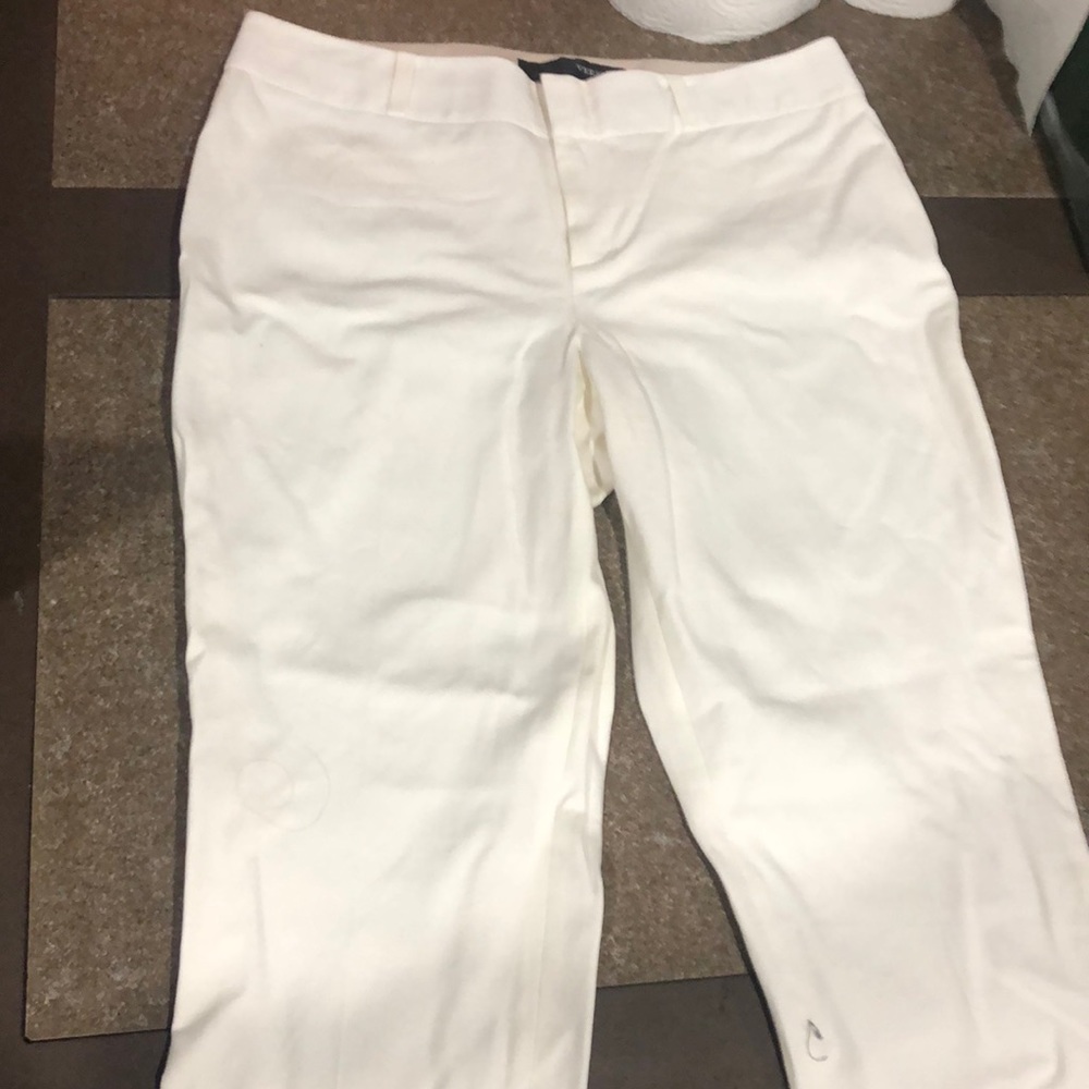 white dress pants